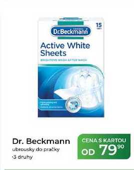 Dr. Beckmann ubrousky do pračky