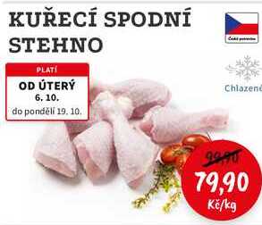 KUŘECÍ SPODNÍ STEHNO 1kg 