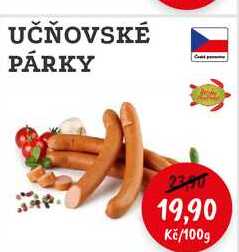 UČŇOVSKÉ PÁRKY 100g 