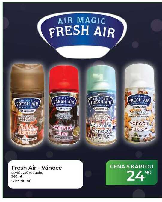Fresh Air - Vánoce osvěžovač vzduchu 260ml