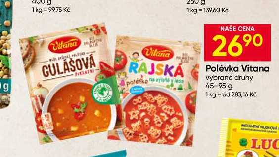 Vitana Polévka 45-95 g