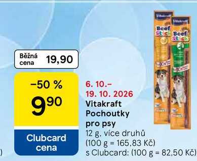 Vitakraft Pochoutky pro psy, 12 g