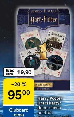 Harry Potter Hrací karty, doporučeno od 6 let  