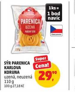 KARLOVA KORUNA SÝR PARENICA 110 g