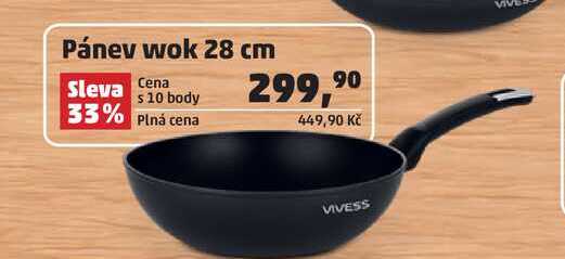 Pánev wok 28 cm