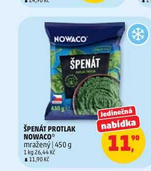NOWACO ŠPENÁT 450 g