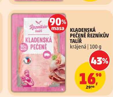 ŘEZNÍKŮV TALÍŘ KLADENSKÁ PEČENĚ 100g