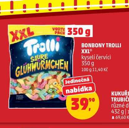 BONBONY TROLLI 350 g 