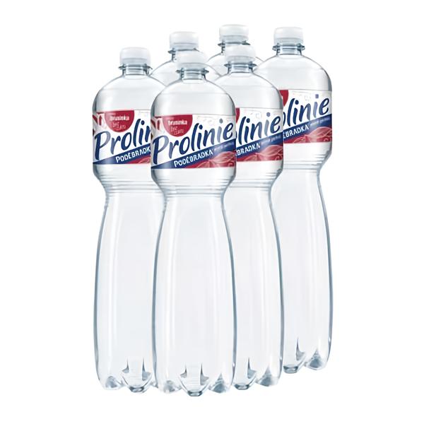 Poděbradka Prolinie brusinka 6x1,5L
