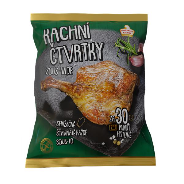 Vodňanská kachna Kachní čtvrtky pečené Sous-vide