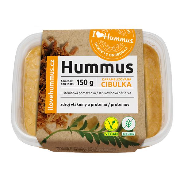 I love hummus Karamelizovaná cibulka