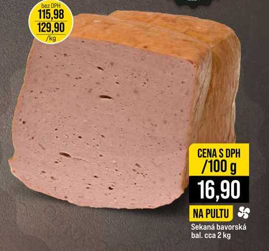 Sekaná bavorská bal. cca 2 kg 100g