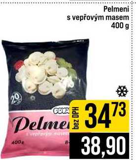 Pelmeni s vepřovým masem 400 g