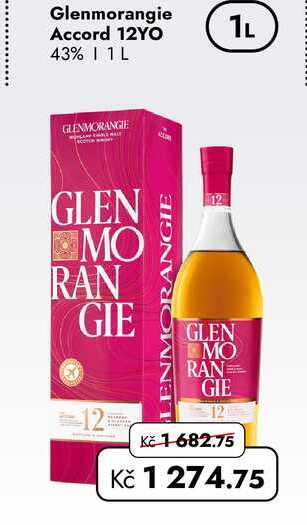 Glenmorangie Accord 12YO 43% 1 L