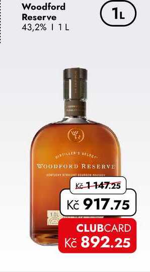 Woodford Reserve 43,2% 1 L