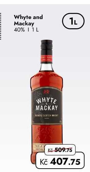 Whyte and Mackay 40% 1L 