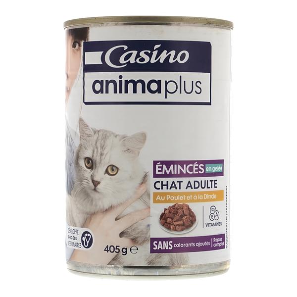 Animaplus Kuřecí a krůtí maso v želé pro dospělé kočky