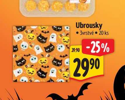 Ubrousky 20 ks