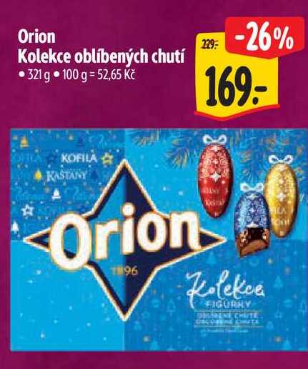 Orion Kolekce oblíbených chutí 321 g
