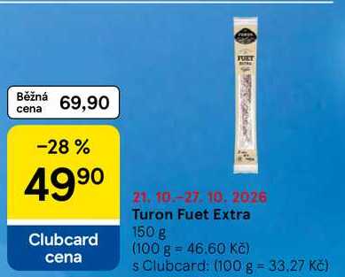 Turon Fuet Extra, 150 g