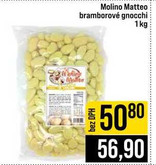 Molino Matteo bramborové gnocchi 1 kg