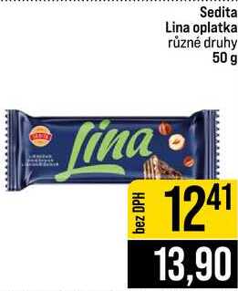 Sedita Lina oplatka různé druhy 50 g
