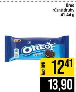 Oreo různé druhy 41-44 g 