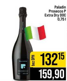 Paladin Prosecco P Extra Dry DOC 0,75l