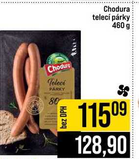 Chodura telecí párky 460 g