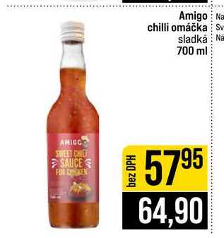 Amigo chilli omáčka sladká 700 ml