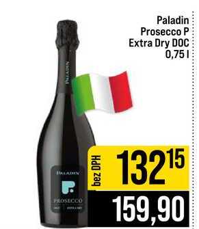 Paladin Prosecco P Extra Dry DOC 0,75l