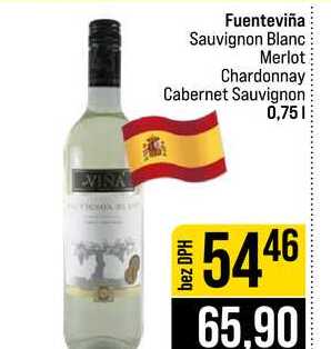 Fuenteviña Sauvignon Blanc Merlot Chardonnay Cabernet Sauvignon 0,75l