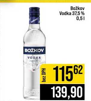 Božkov Vodka 37,5% 0,5l