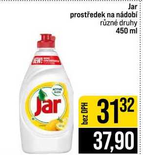 Jar prostředek na nádobí různé druhy 450 ml 