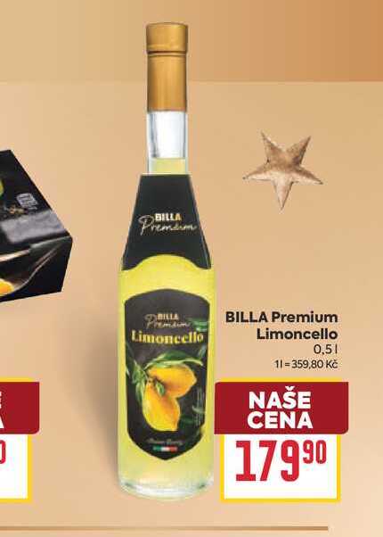 BILLA Premium Limoncello 0,5l