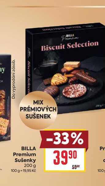 BILLA Premium Sušenky 200 g
