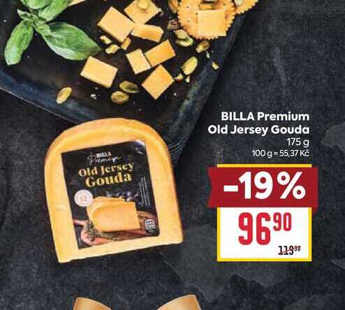 BILLA Premium Old Jersey Gouda 175 g