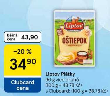 Liptov Plátky, 90 g 