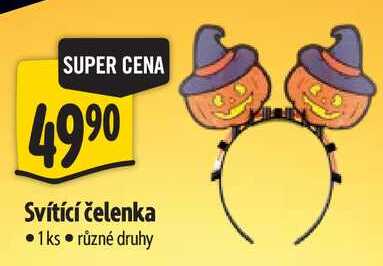 Svítící čelenka