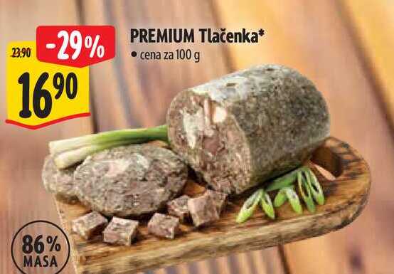 PREMIUM Tlačenka, cena za 100 g