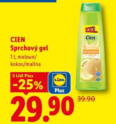 CIEN Sprchový gel, 1 l