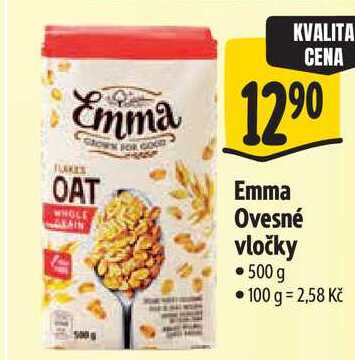 Emma Ovesné vločky, 500 g
