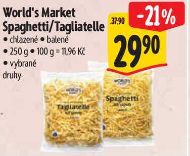 World's Market Spaghetti/Tagliatelle, 250 g