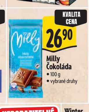 Milly Čokoláda 100 g