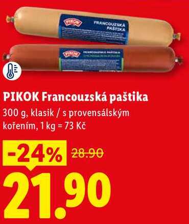 PIKOK Francouzská paštika, 300 g