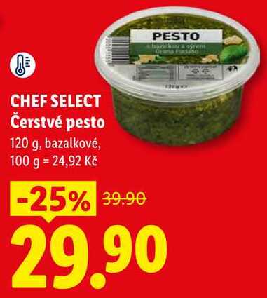 CHEF SELECT Čerstvé pesto, 120 g