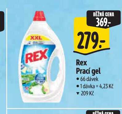 Rex Prací gel 66 dávek