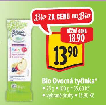 Bio Ovocná tyčinka, 25 g
