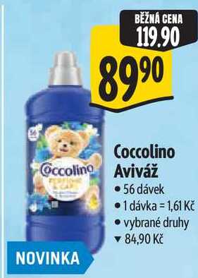 Coccolino Aviváž, 56 dávek