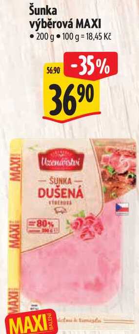 Šunka výběrová MAXI, 200 g 